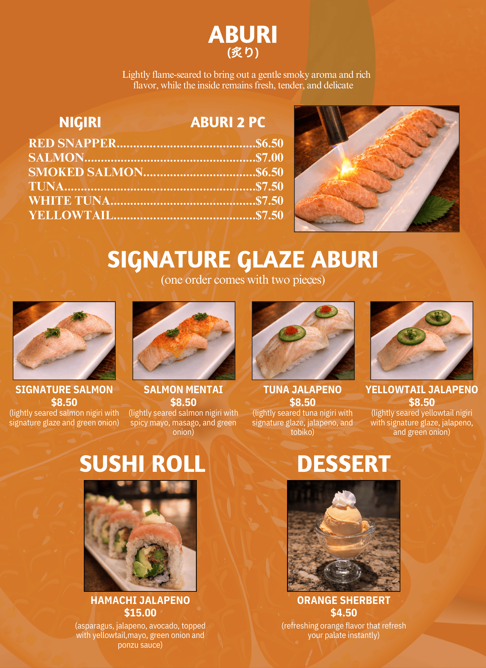 New Menu